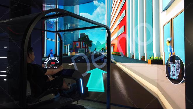 虚拟驾驶编制众媒体展厅新潮互动体验「tuzan图赞」